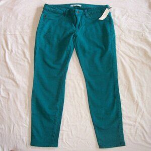RICH & SKINNY Teal Legacy Stretch Low Rise Skinny Denim Jeans 29